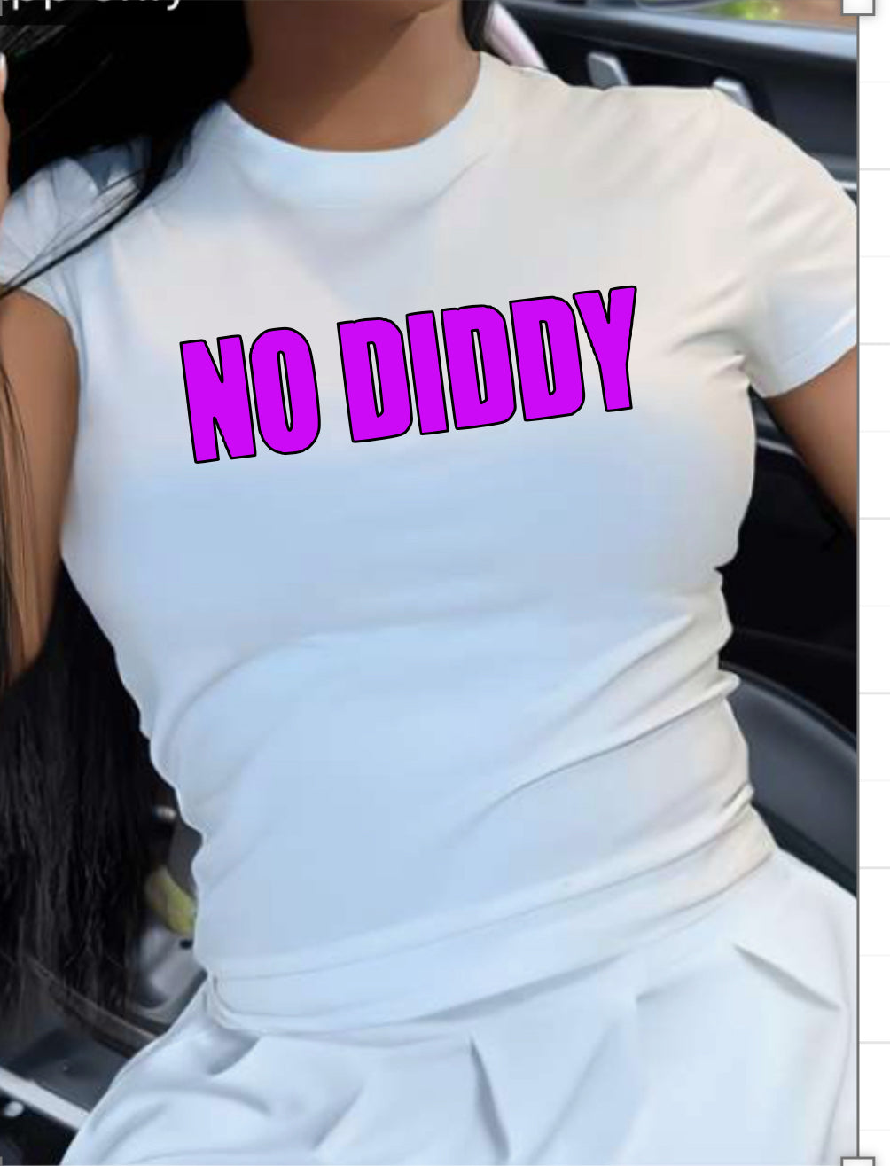 NO DIDDY T SHIRT